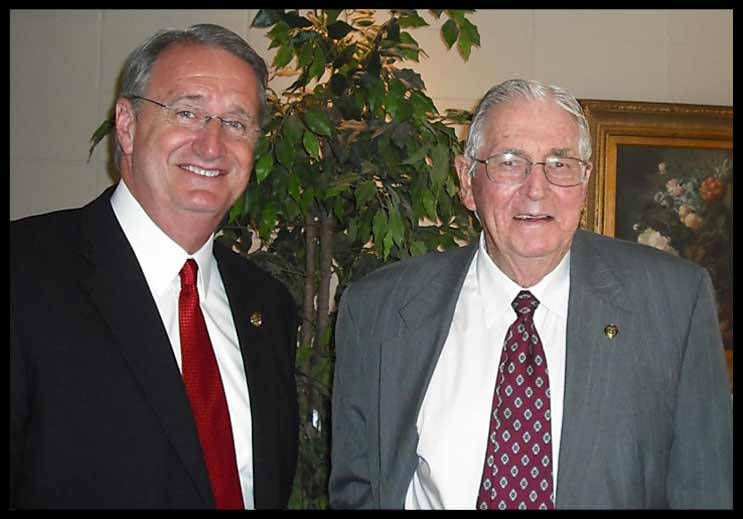 Photograph of Robert McDade and Gary McDade